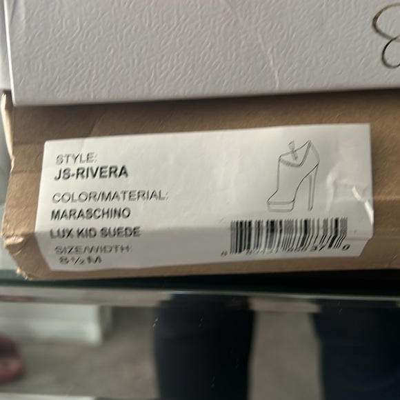 Jessica Simpson JS-Rivera Suede Heel Boot Excellent Condition Size 8 - Picture 4 of 4